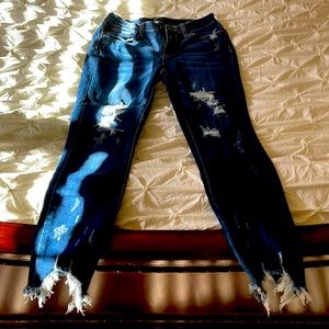 Judy Blue Skinny Fit jeans. These were worn only one time. Super cute jeans!